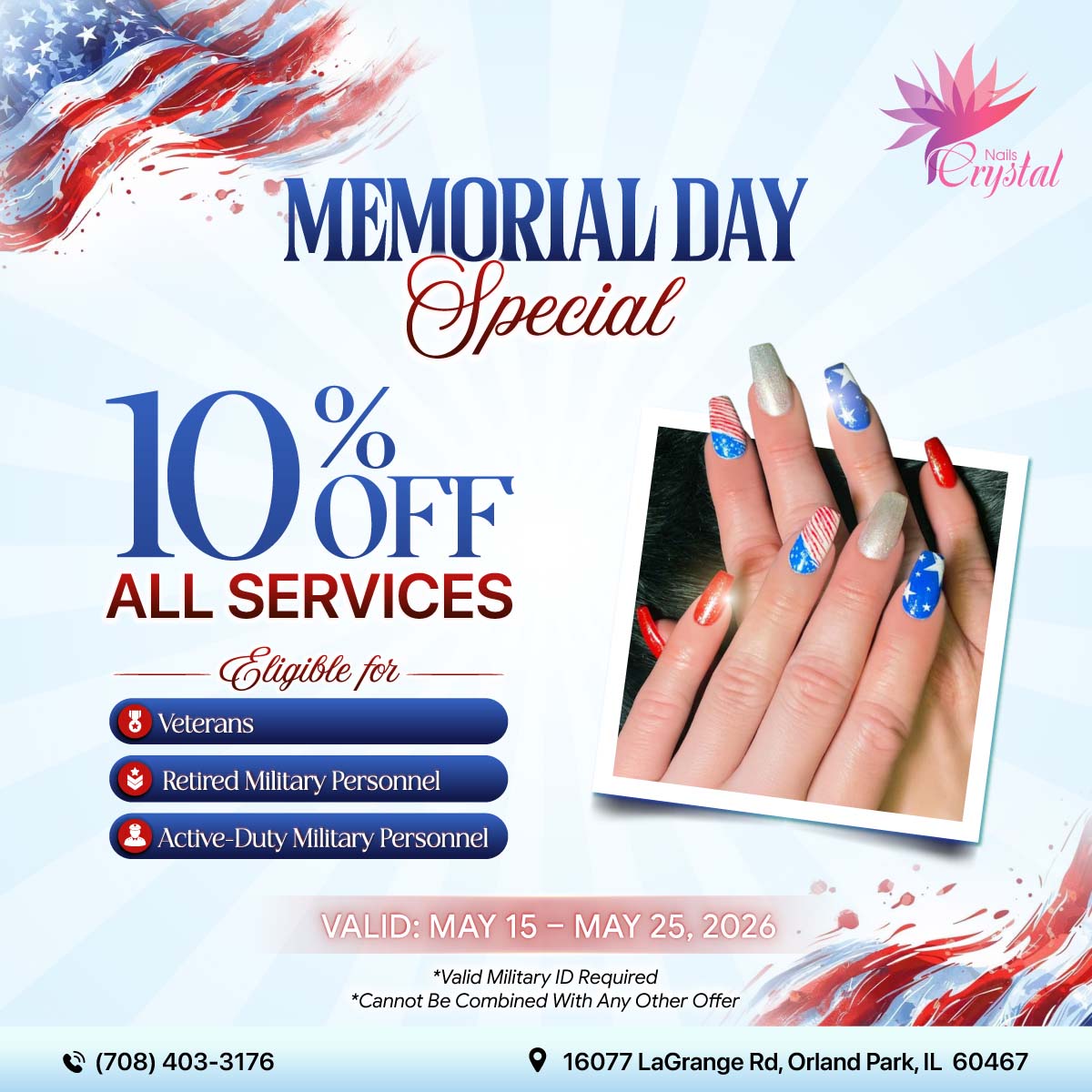 Crystal Nails & Spa